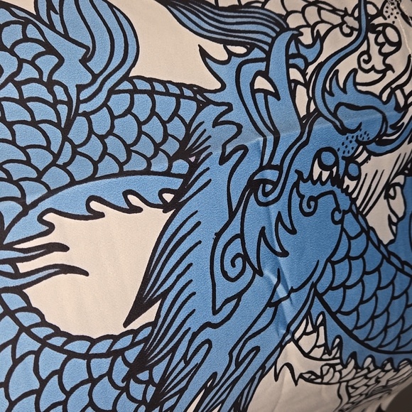 Dragon Print Cheongsam Dress - Picture 4 of 6